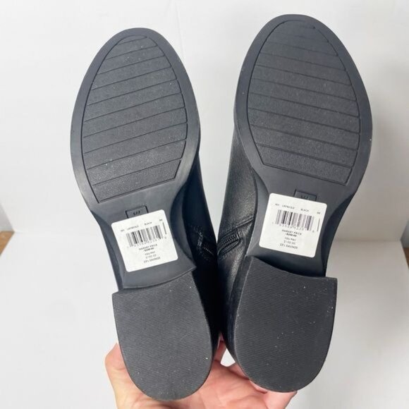 Kenneth Cole Lina Tall Black Leather Boots Women’s Elegant Western Size 8 NWT - Picture 10 of 10